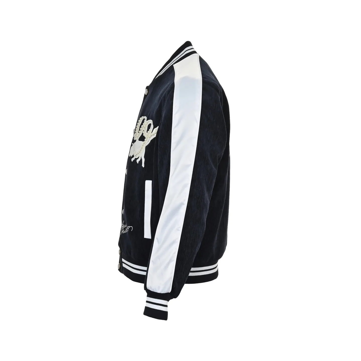 Louis Vuitton/Louis Vuitton 24Fw Pearl Velvet Yokosuka Jacket Jacket